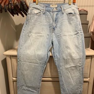 Madewell perfect summer jean in size 31
